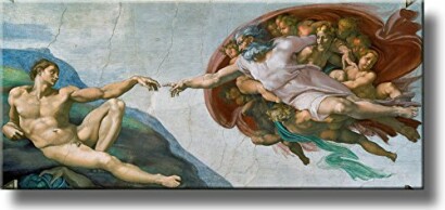 Creation of Adam by Michelangelo