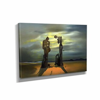 Salvador Dali Two Statues Canvas Art Wall Art Home Decor
