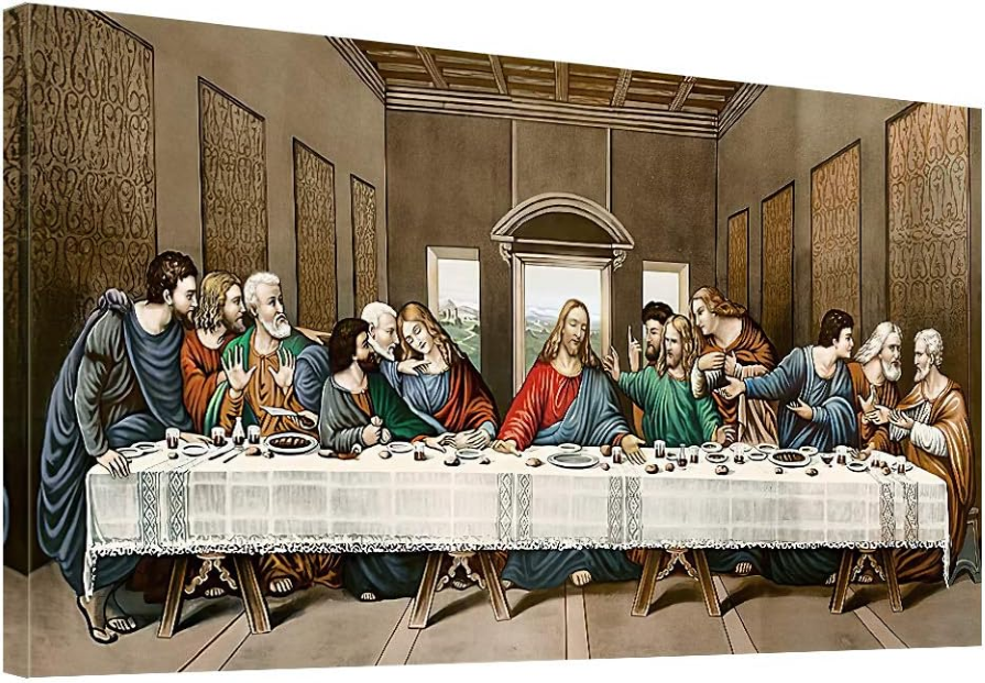 Last Supper Canvas Wall Art
