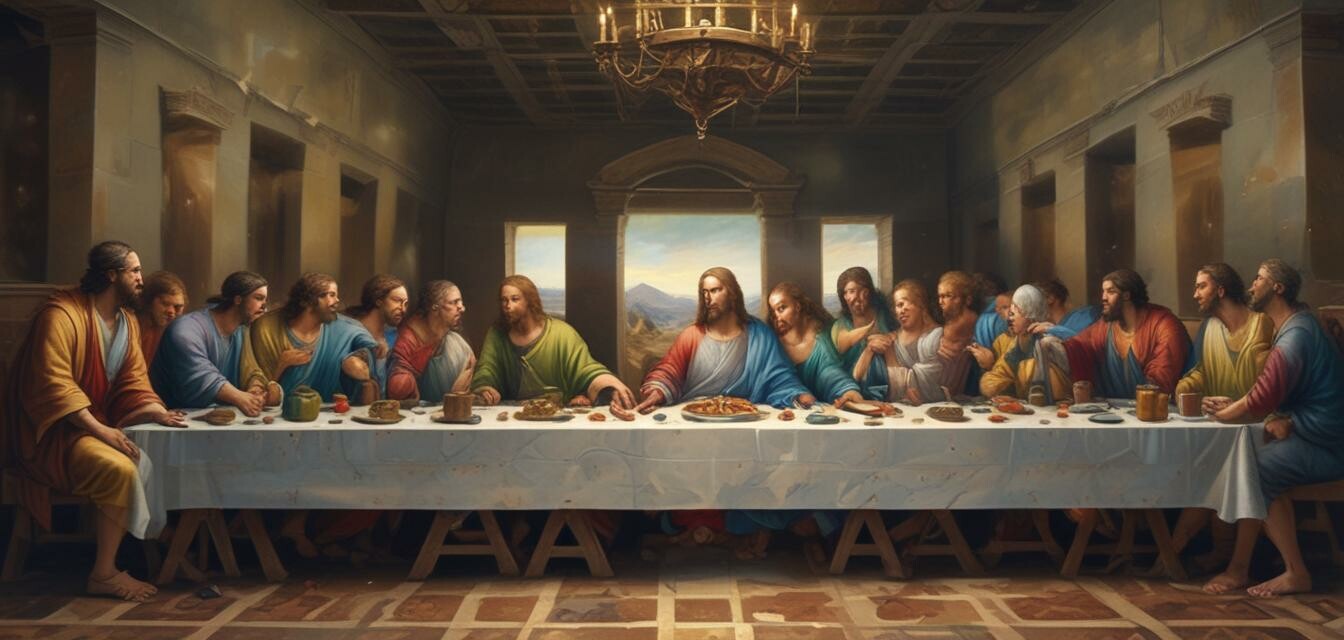 The Last Supper by Leonardo da Vinci